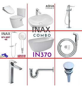 Combo thiết bị vệ sinh Inax IN370 S26 (9038)
