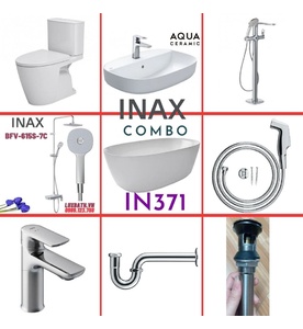 Combo thiết bị vệ sinh Inax IN371 S26 (9037)
