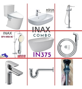 Combo thiết bị vệ sinh Inax IN375 S26 (9032)