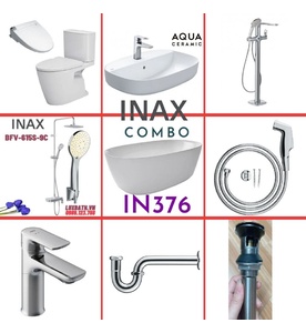 Combo thiết bị vệ sinh Inax IN376 S26 (9031)