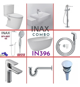 Combo thiết bị vệ sinh Inax IN396 S26 (9011)