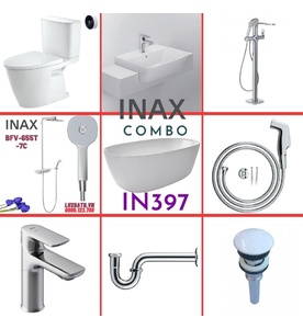 Combo thiết bị vệ sinh Inax IN397 S26 (9007)