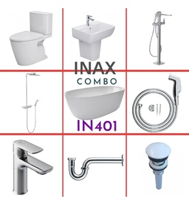 Combo thiết bị vệ sinh Inax IN401 S26 (9006)
