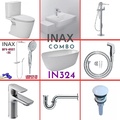 Combo thiết bị vệ sinh Inax IN324 S26 (9083)