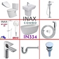 Combo thiết bị vệ sinh Inax IN334 S26 (9073)