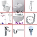 Combo thiết bị vệ sinh Inax IN345 S26 (9062)