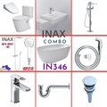 Combo thiết bị vệ sinh Inax IN346 S26 (9061)