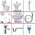 Combo thiết bị vệ sinh Inax IN351 S26 (9056)