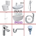 Combo thiết bị vệ sinh Inax IN353 S26 (9054)