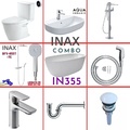 Combo thiết bị vệ sinh Inax IN355 S26 (9052)