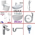 Combo thiết bị vệ sinh Inax IN357 S26 (9050)