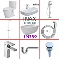 Combo thiết bị vệ sinh Inax IN359 S26 (9048)