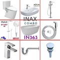Combo thiết bị vệ sinh Inax IN363 S26 (9044)