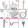 Combo thiết bị vệ sinh Inax IN369 S26 (9039)