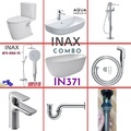 Combo thiết bị vệ sinh Inax IN371 S26 (9037)