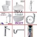 Combo thiết bị vệ sinh Inax IN377 S26 (9030)