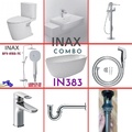 Combo thiết bị vệ sinh Inax IN383 S26 (9024)