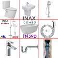 Combo thiết bị vệ sinh Inax IN390 S26 (9017)
