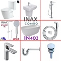 Combo thiết bị vệ sinh Inax IN403 S26 (9004)