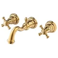 Vòi Lavabo Gắn Tường Nóng Lạnh COTTO CT2222C18#GR