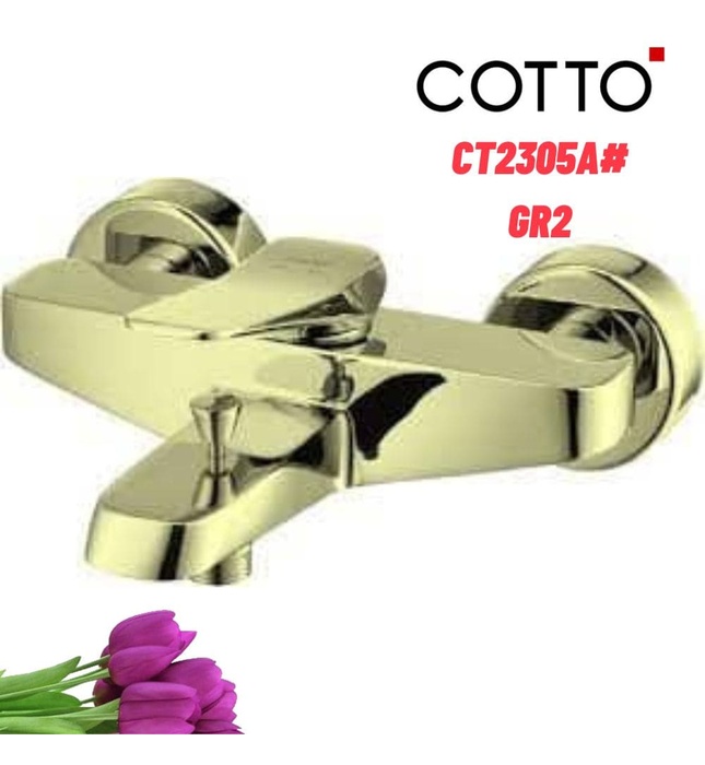 Củ sen tắm nóng lạnh COTTO CT2305A#GR2
