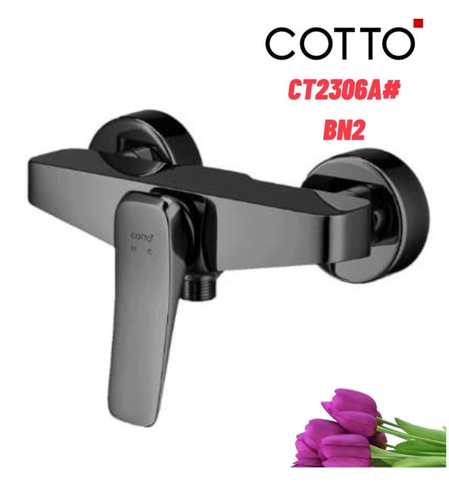 Củ sen tắm nóng lạnh COTTO CT2306A#BN2