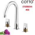 Vòi rửa mặt lavabo nóng lạnh 3 lỗ COTTO CT2282C44#CG