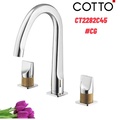 Vòi rửa mặt lavabo nóng lạnh 3 lỗ COTTO CT2282C45#CG