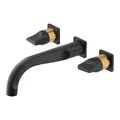 Vòi Lavabo Gắn Tường Nóng Lạnh COTTO CT2283C44#BLGR