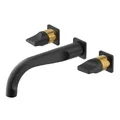 Vòi Lavabo Gắn Tường Nóng Lạnh COTTO CT2283C46#BLGR