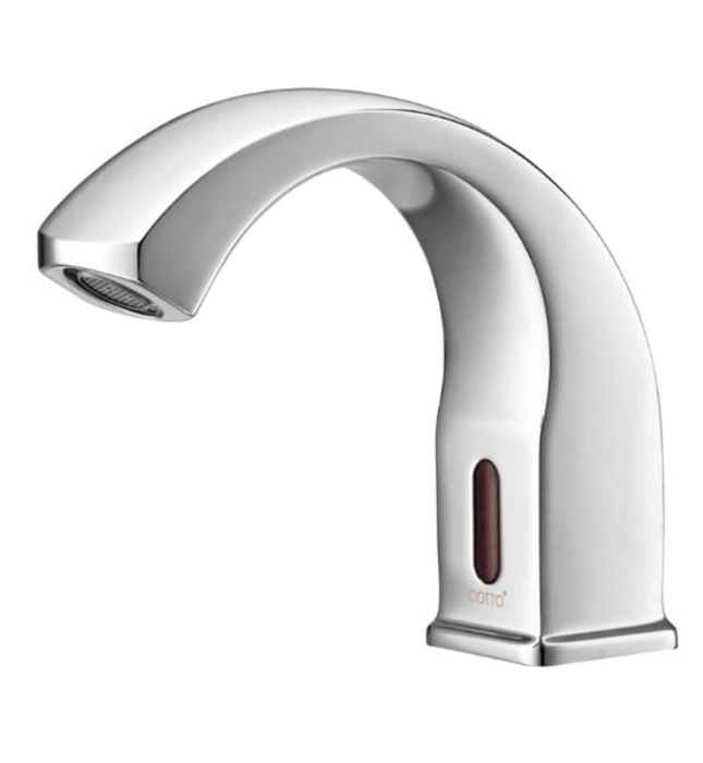 Vòi rửa mặt lavabo lạnh cảm ứng dùng điện COTTO CT4908AC