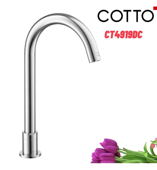 Vòi rửa mặt lavabo lạnh cảm ứng dùng điện COTTO CT4919DC