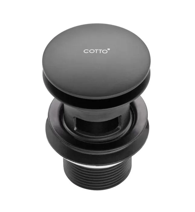 Rốn Chậu lavabo nhấn COTTO CT665#BL(HM)