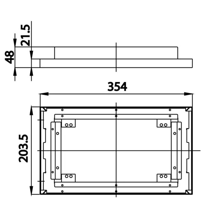 Khung giá đỡ bát sen COTTO ZF01B200