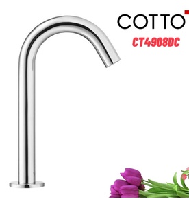 Vòi rửa mặt lavabo lạnh cảm ứng dùng pin COTTO CT4912DC