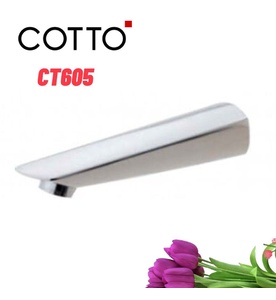 Vòi xả bồn tắm gắn tường COTTO CT605