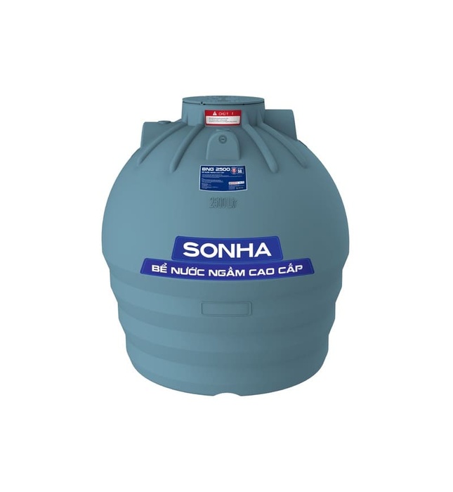 Bể nhựa chứa nước ngầm 2000 lít Sơn Hà SH BNG2000