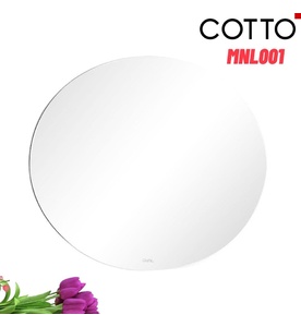 Gương soi phòng tắm oval đèn led Cotto MNL001