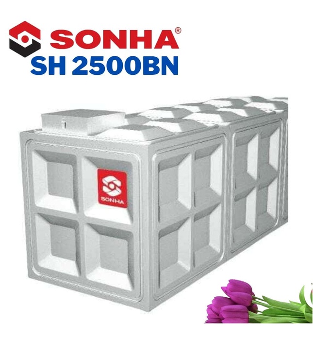 Bể nước ngầm inox Sơn Hà 2500l SH 2500BNI