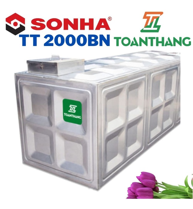 Bể nước ngầm inox Toàn Thắng 2000L TT 2000BNI