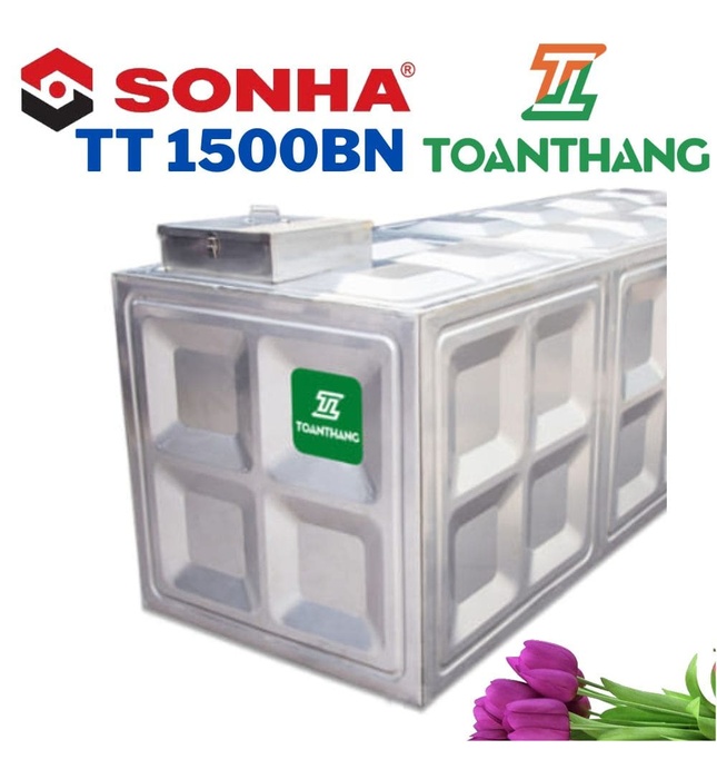 Bể nước ngầm inox Toàn Thắng 1500L TT 1500BNI
