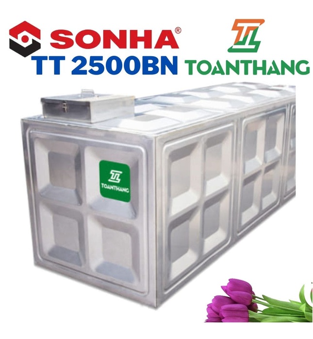 Bể nước ngầm inox Toàn Thắng 2500L TT 2500BNI