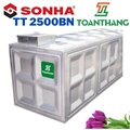 Bể nước ngầm inox Toàn Thắng 2500L TT 2500BNI