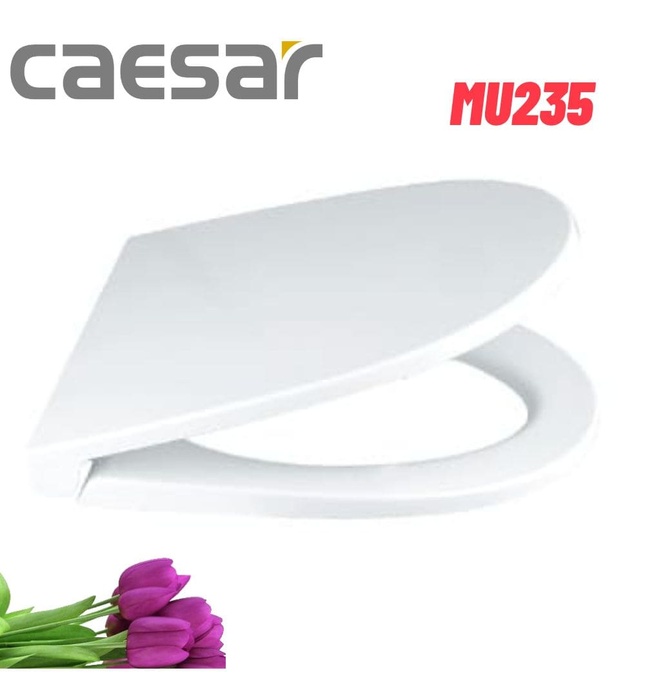 Nắp Bàn Cầu rơi êm Caesar MU235