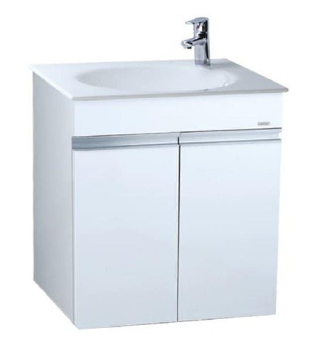 Bộ tủ chậu lavabo treo tường Caesar LF5038+EH05038AV