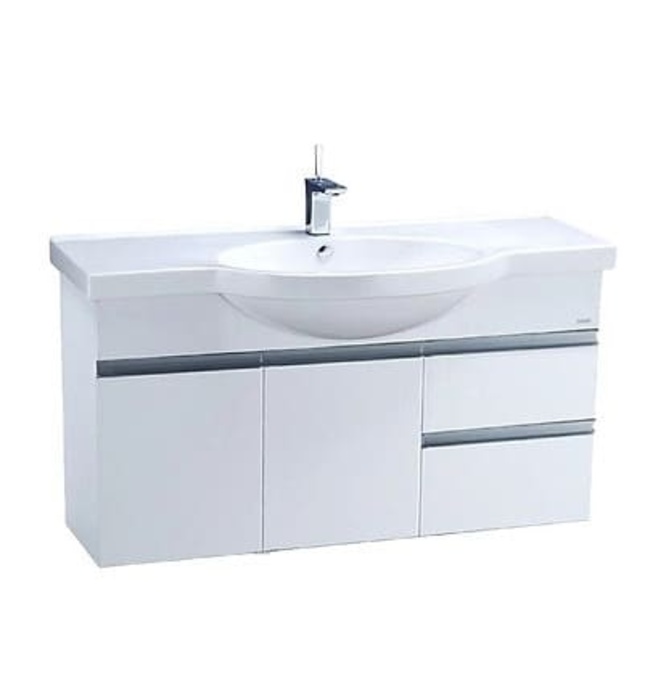 Bộ Tủ chậu lavabo Treo Tường Caesar LF5324+EH213V