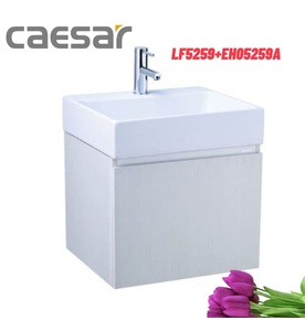 Bộ Tủ chậu lavabo Treo Tường Caesar LF5259+EH05259A