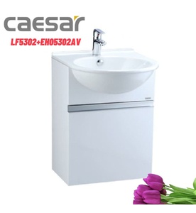 Bộ Tủ chậu lavabo Treo Tường Caesar LF5302+EH05302AV