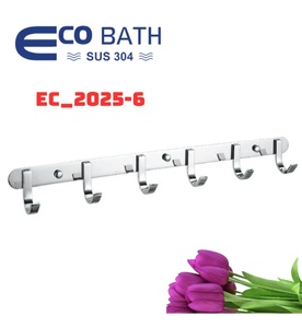 Móc áo 6 vấu Ecobath EC-2025-6