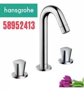 Vòi chậu 3 lỗ Hansgrohe LOGIS 58952413